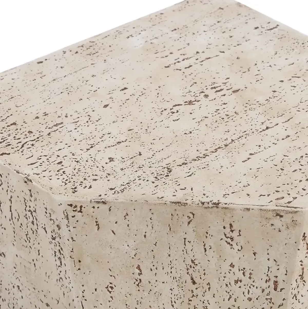 Fioraelyn Indoor/Outdoor Concrete Drink Table - Natural - Multi