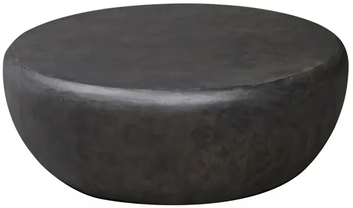 Samara Outdoor Coffee Table, Black