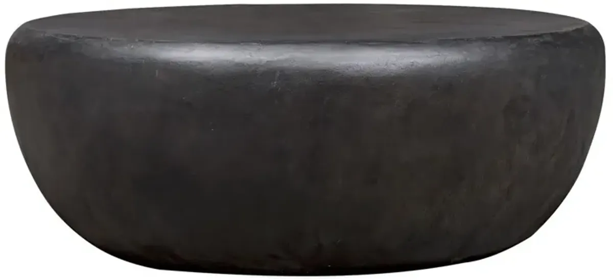 Samara Outdoor Coffee Table, Black