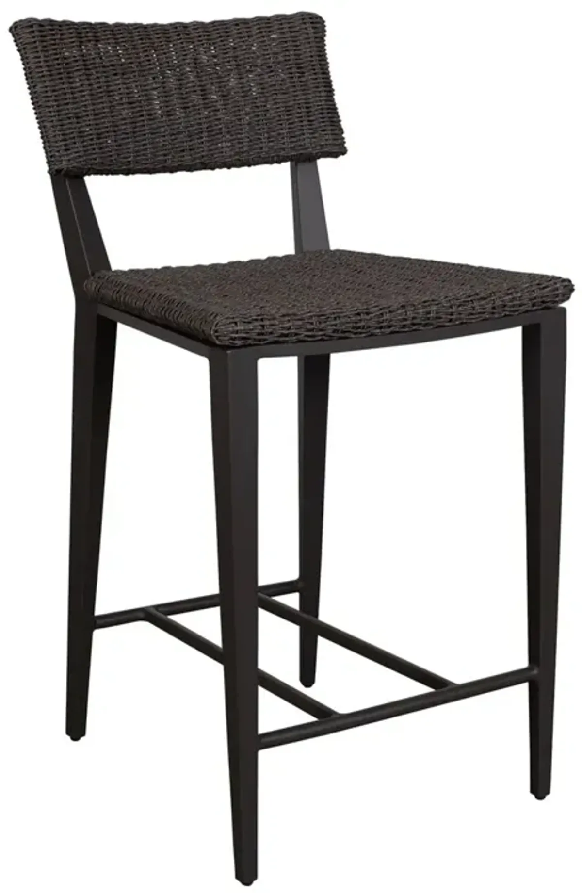 Yasmina Outdoor Wicker Counter Stool