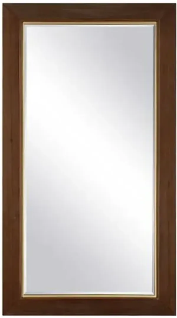 Giovanna Wall Mirror - Walnut
