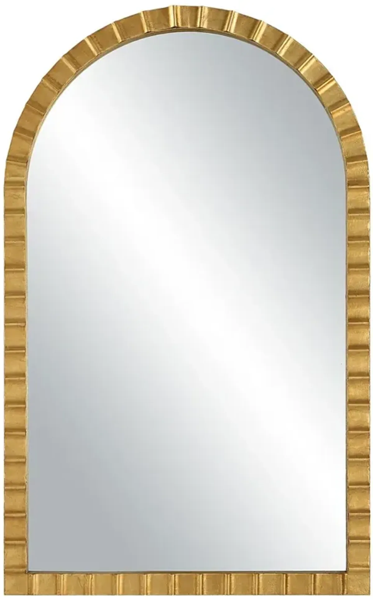 Rosamund Arched Wall Mirror, Gold