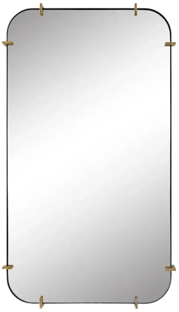 Florence Wall Mirror, Black