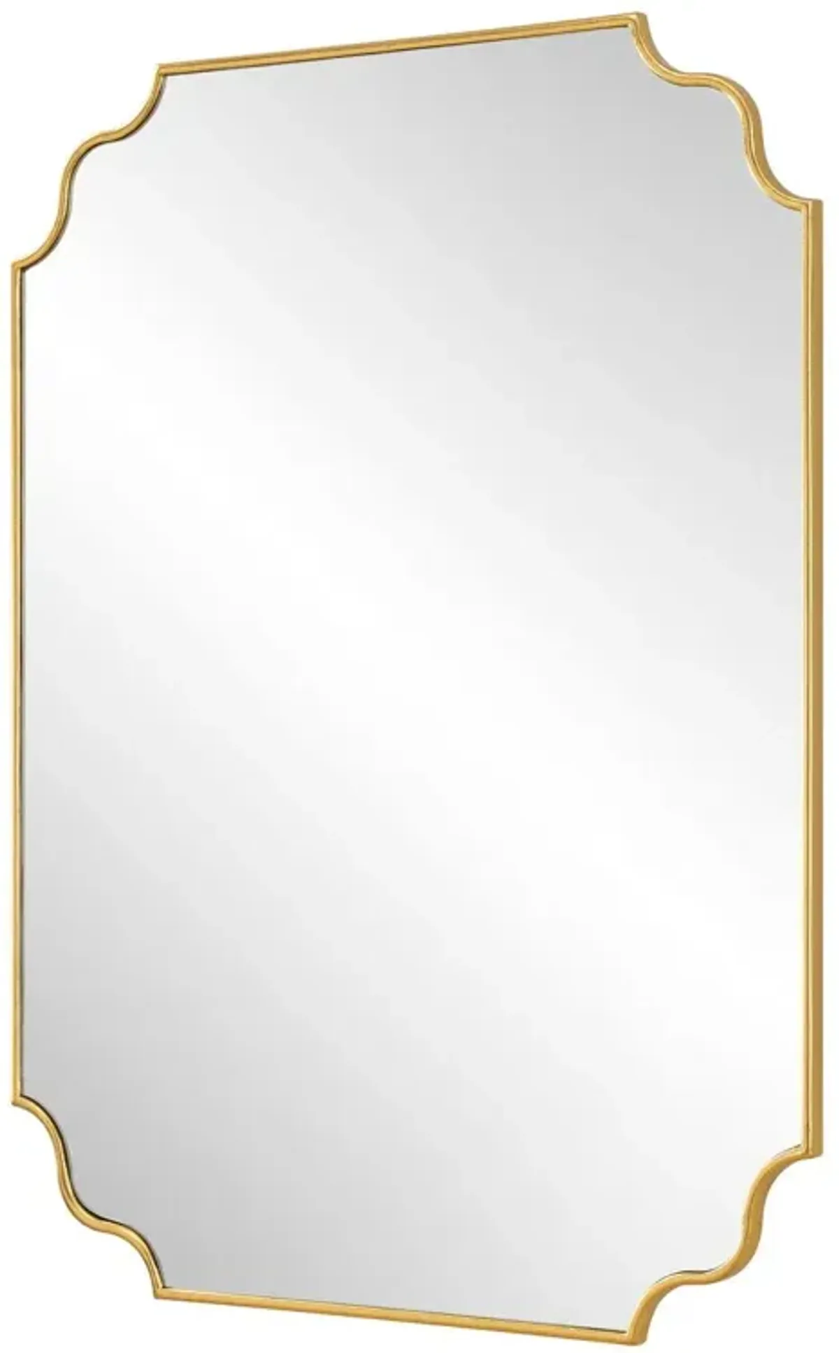 Zephyr Wall Mirror, Gold