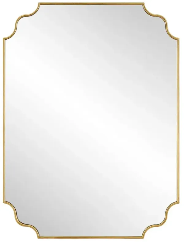 Zephyr Wall Mirror, Gold