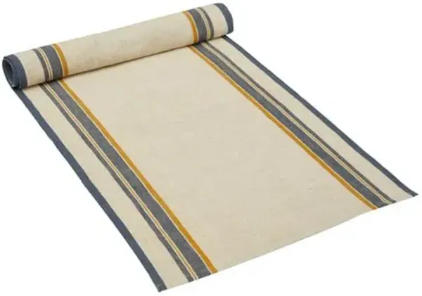 Antibes Runner - 20" x 72" - Caravan Home - Blue