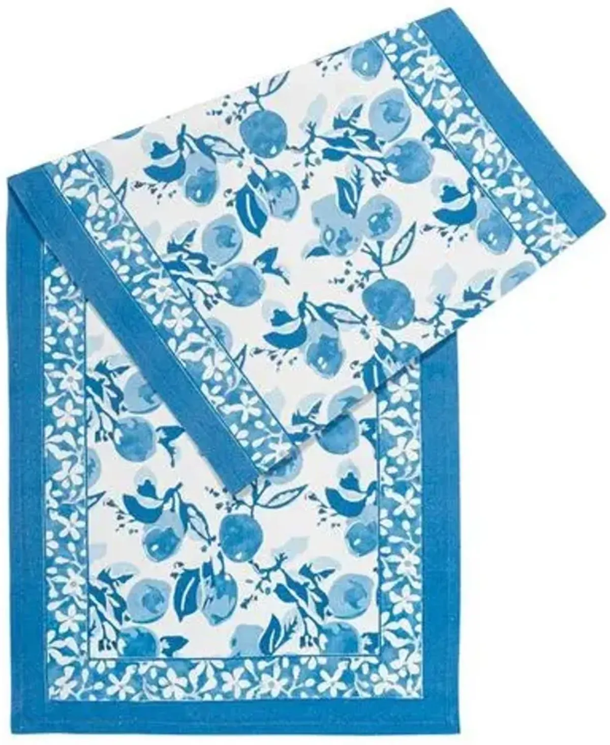 Citron Runner - Couleur Nature - Handcrafted - Blue