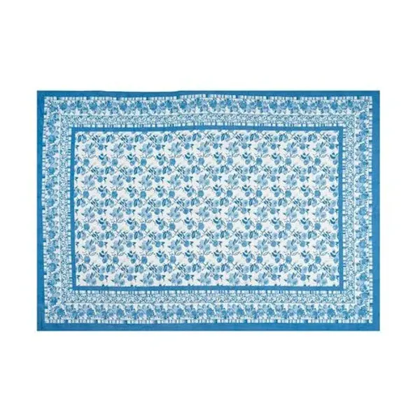 Citron Tablecloth - Couleur Nature - Handcrafted - Blue