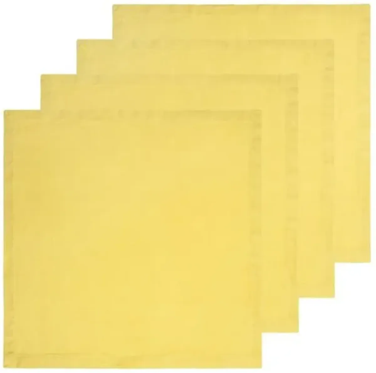 Everyday Napkins - Set of 4 - Caravan Home - Yellow