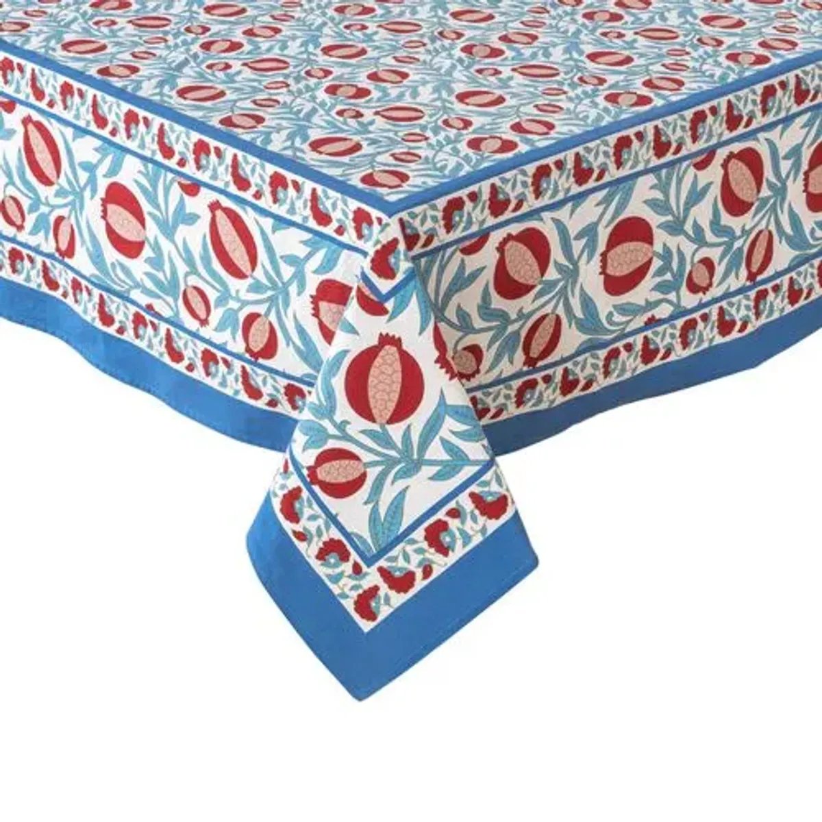 Grenadine Tablecloth - Couleur Nature - Red