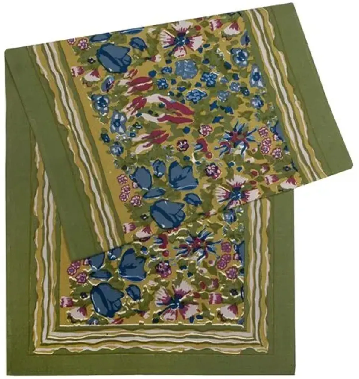 Jardin Runner - Couleur Nature - Blue