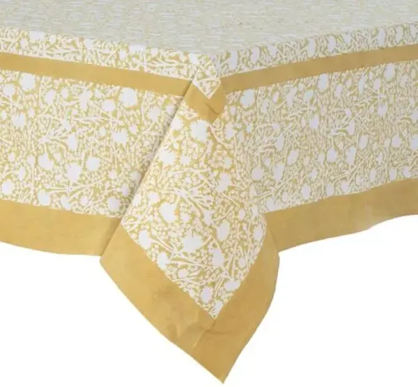 Meadows Tablecloth - Couleur Nature - Yellow