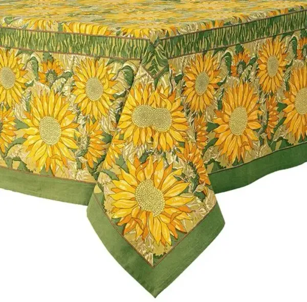 Sunflower Tablecloth - Couleur Nature - Yellow