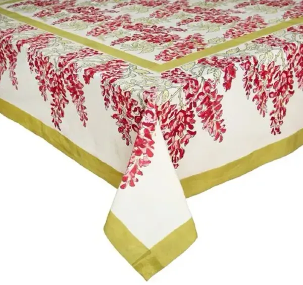 Wisteria Tablecloth - Couleur Nature - Green