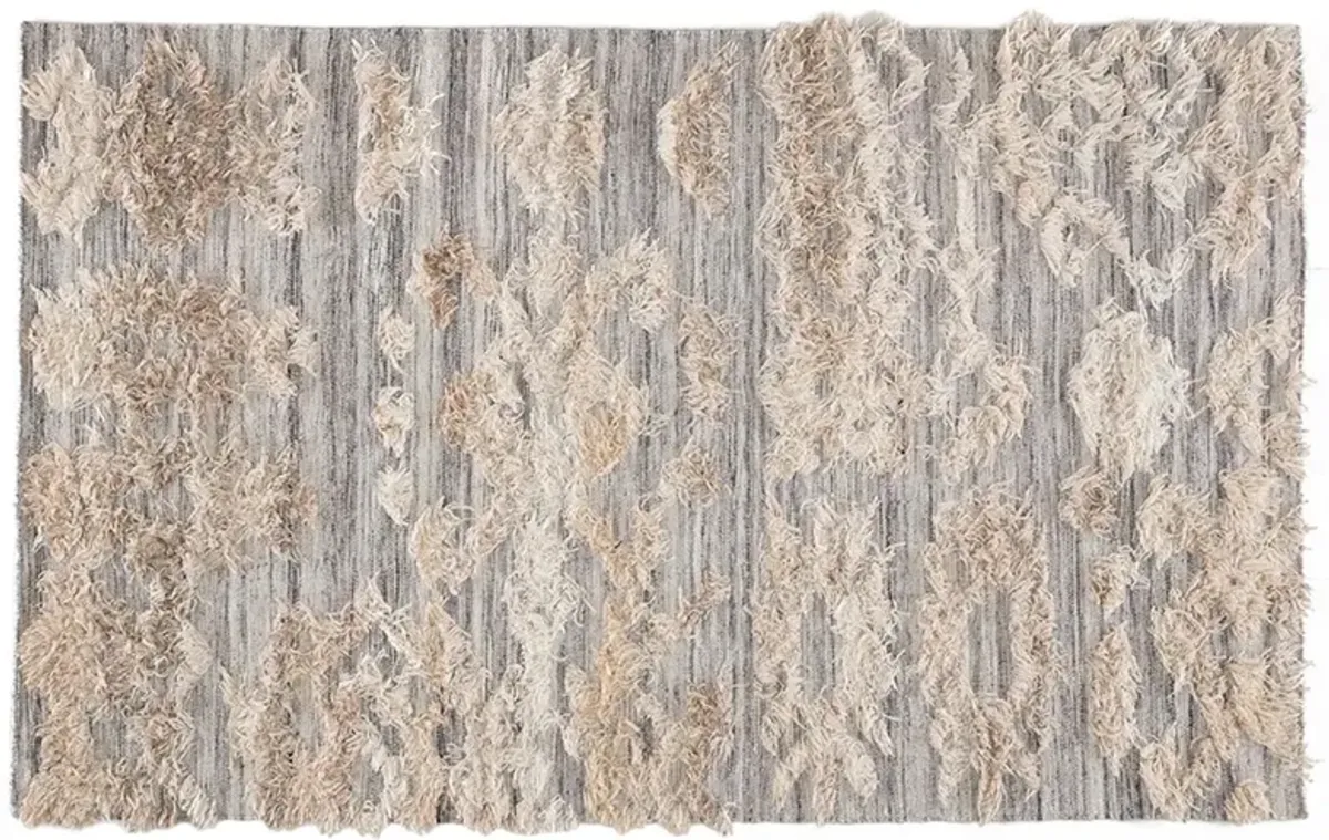 Shaggy Rug, Pewter