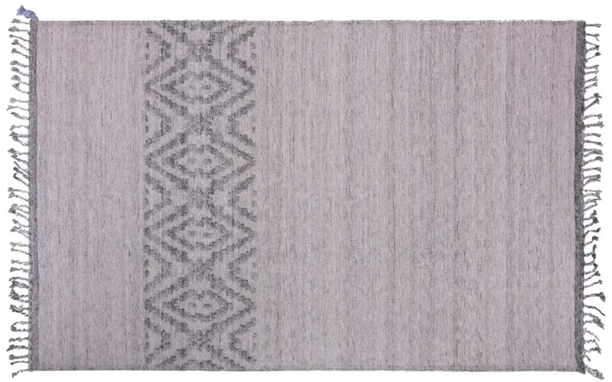 Tribal Stripe Hand Woven Rug
