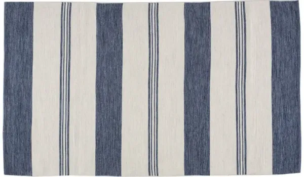 Wide Stripe Flatweave Rug