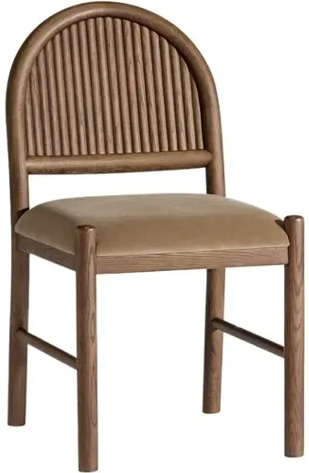 Set of 2 Bennett Performance Velvet Dining Chairs - Brown