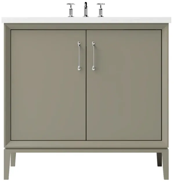 Hawthorne Single Bathroom Vanity - Green