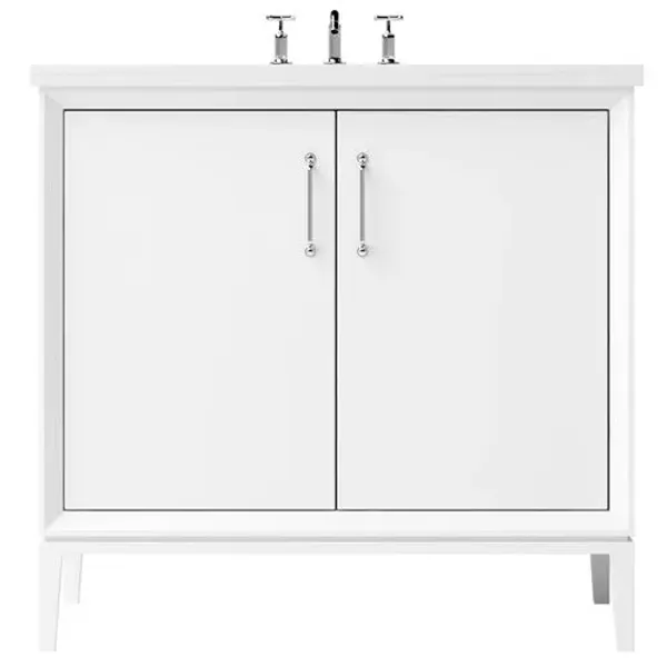 Hawthorne Single Bathroom Vanity - White