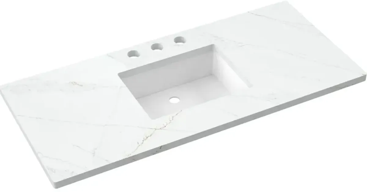 Ashford 2-Door Single Bathroom Vanity - White