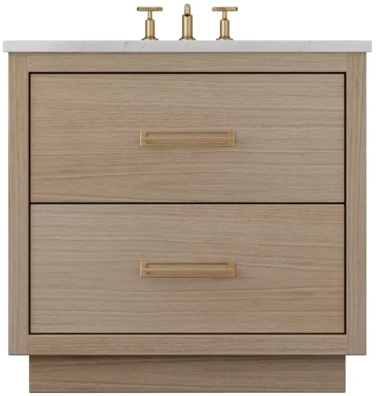 Carrington Two-Drawer Single Bathroom Vanity