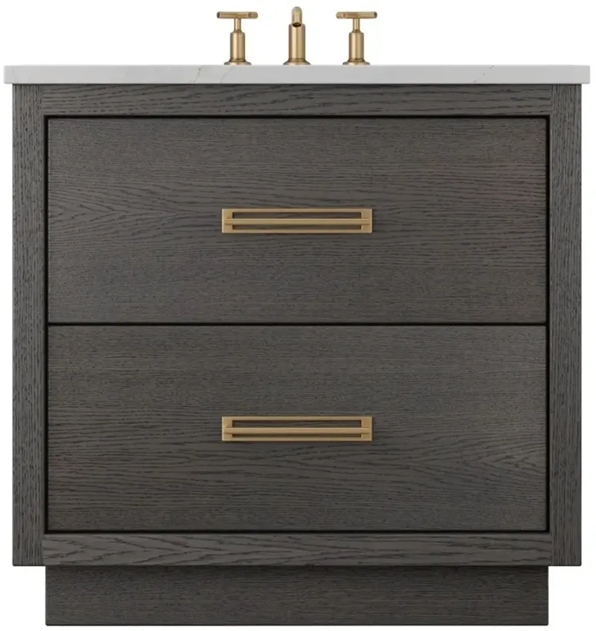 Carrington Two-Drawer Single Bathroom Vanity