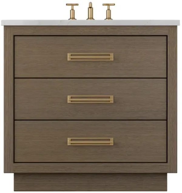Carrington Three-Drawer Single Bathroom Vanity