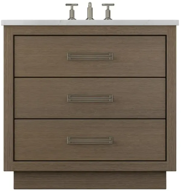 Carrington Three-Drawer Single Bathroom Vanity