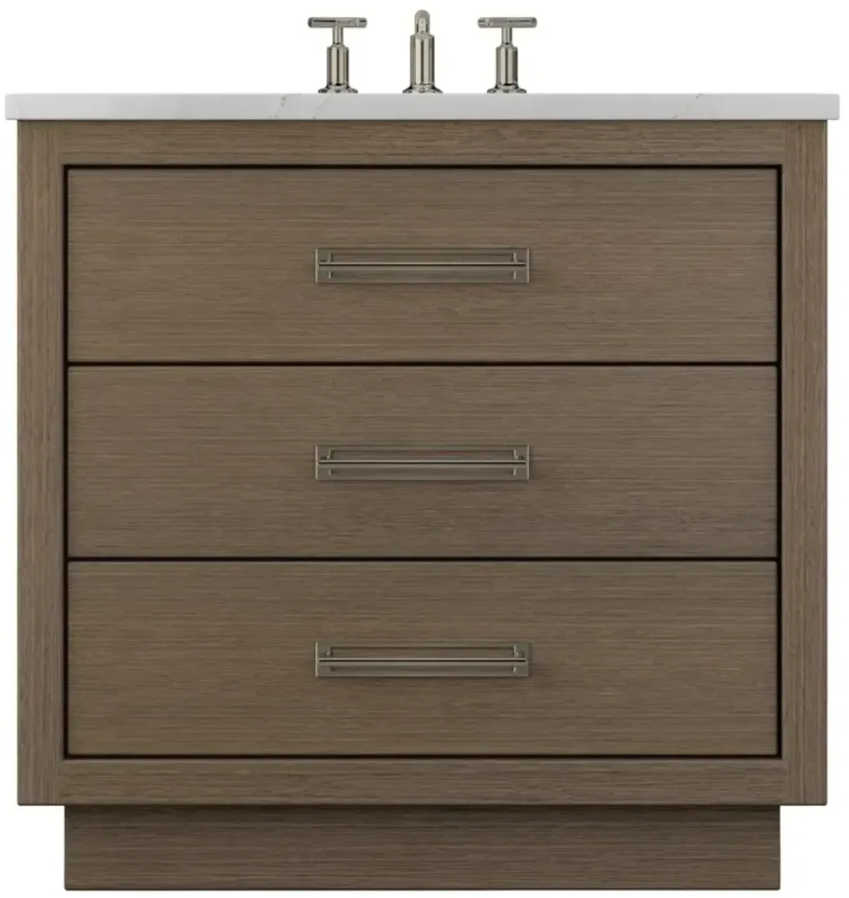 Carrington Three-Drawer Single Bathroom Vanity