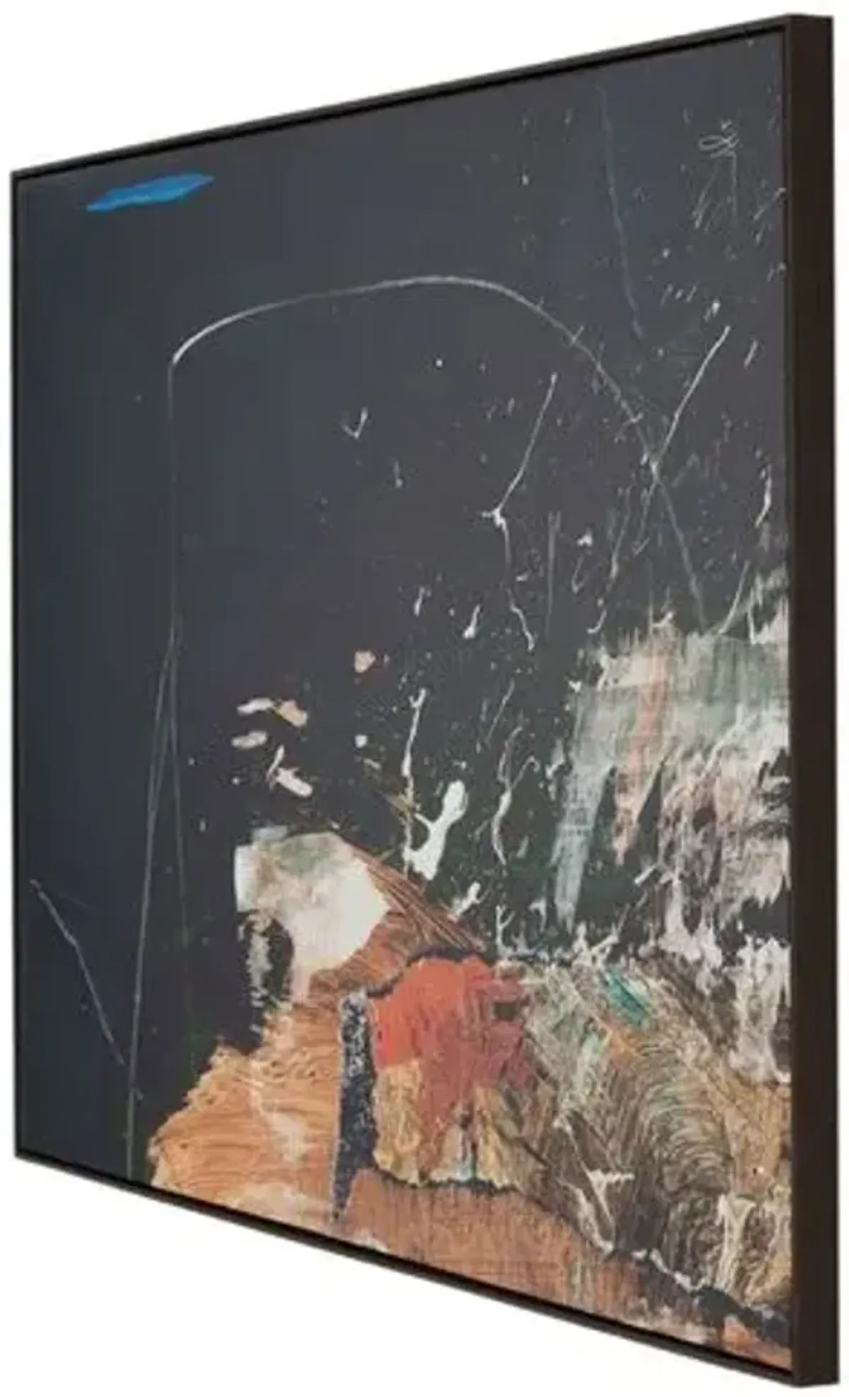 50" x 72" Class Painting by Dan Hobday - Black Maple Frame