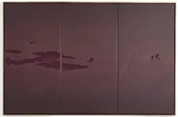 48" x 72" Hearth Painting - Rustic Walnut Frame - Brown