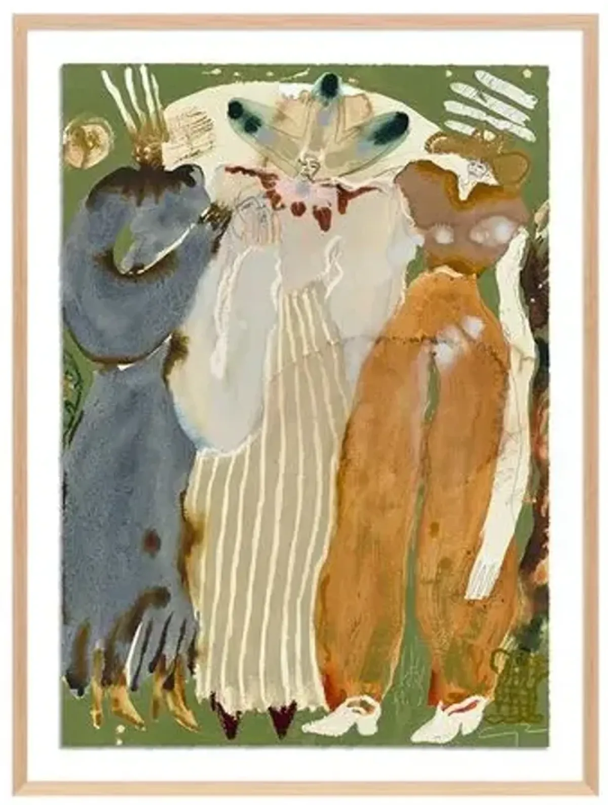 The Beacon Painting by Caroline Pinney - Brown