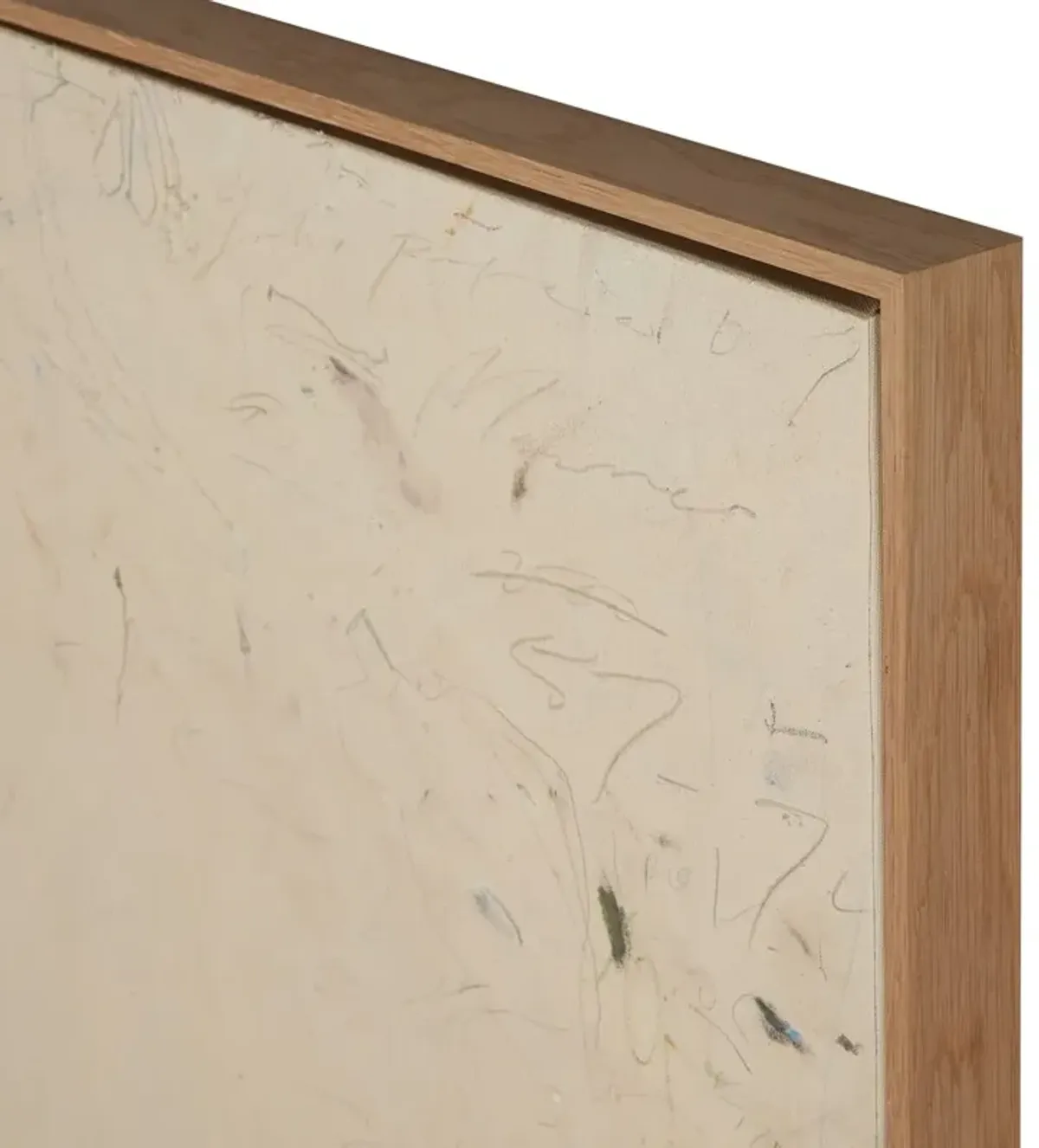 Age To Age You Stand Painting by Tyler Guinn - White Oak Floater Frame - Brown