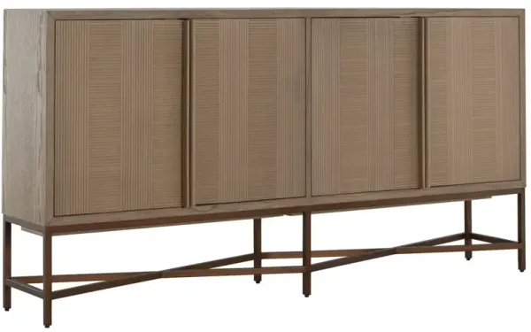 Carol 4-Door Sideboard, Natural