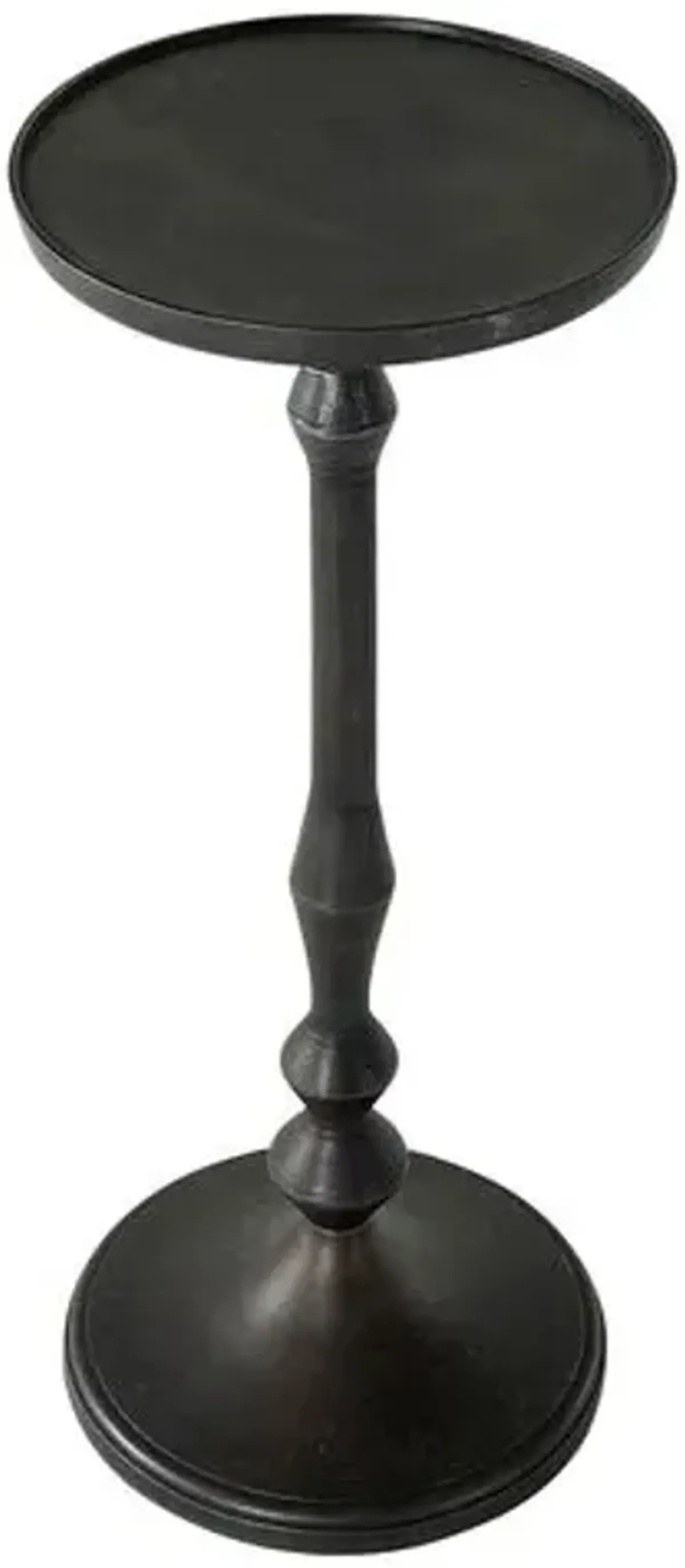 Dario Drink Table - Cast Bronze - Gabby - Black