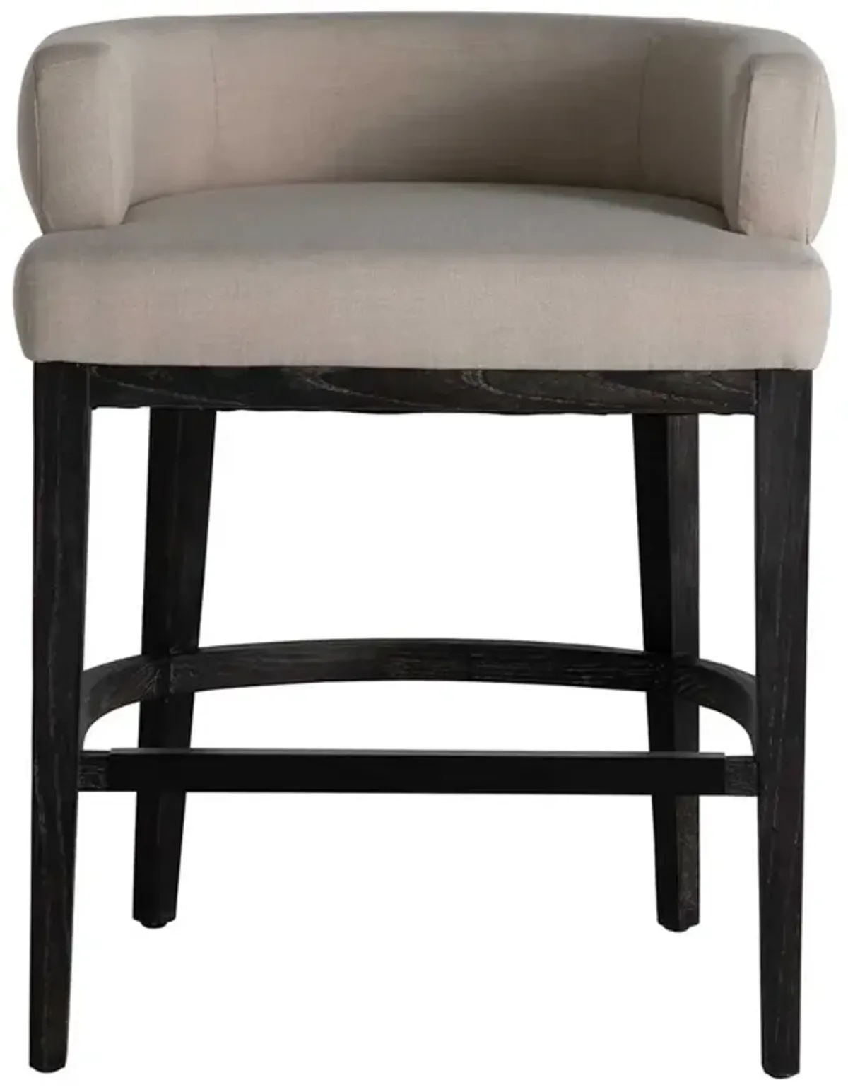 Douglas Performance Fabric Counter Stool, Ivory Beige