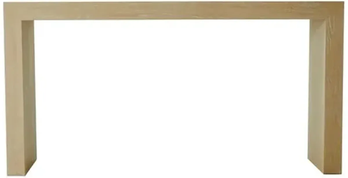 Grafton Console Table - Natural - Gabby - Brown