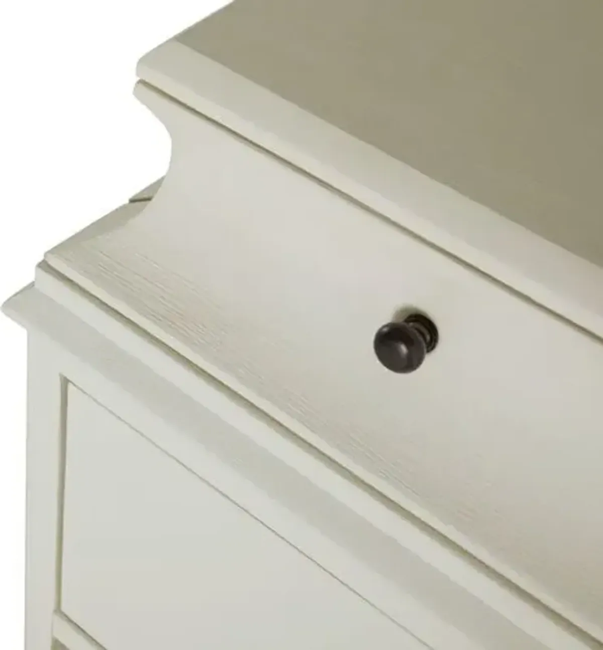 Irene 5-Drawer Chest - Antique White - Gabby