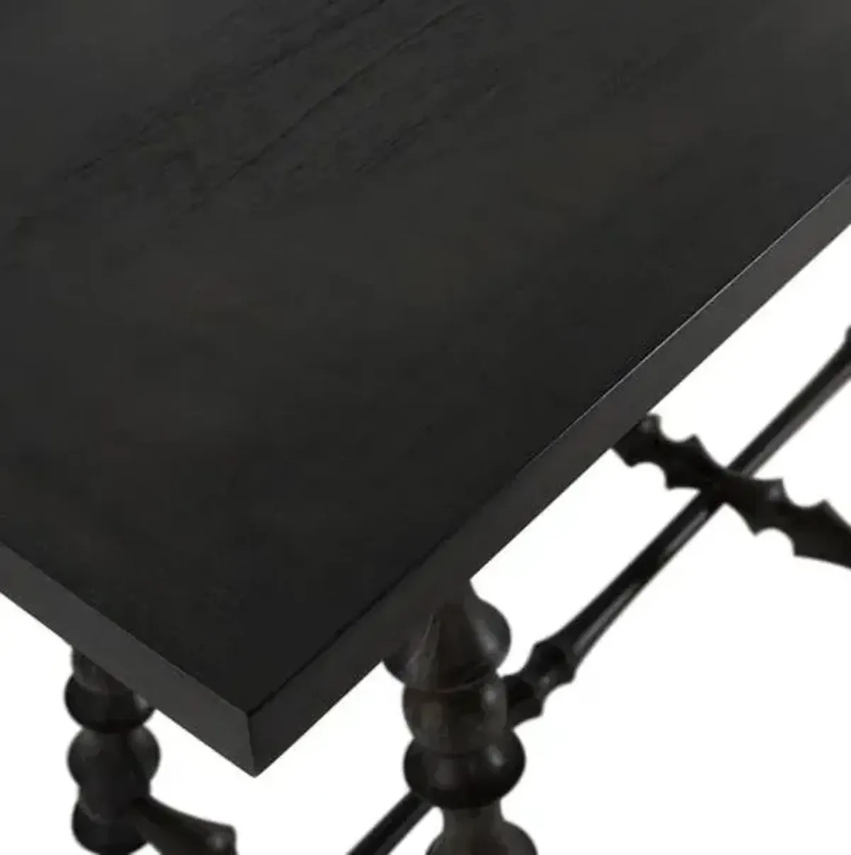 Kirkwood Spindle Console Table - Gabby - Black