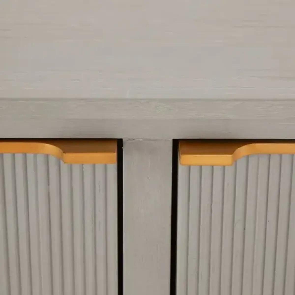 Leary 4-Door Mahogany Sideboard - Grey - Gabby - Gray