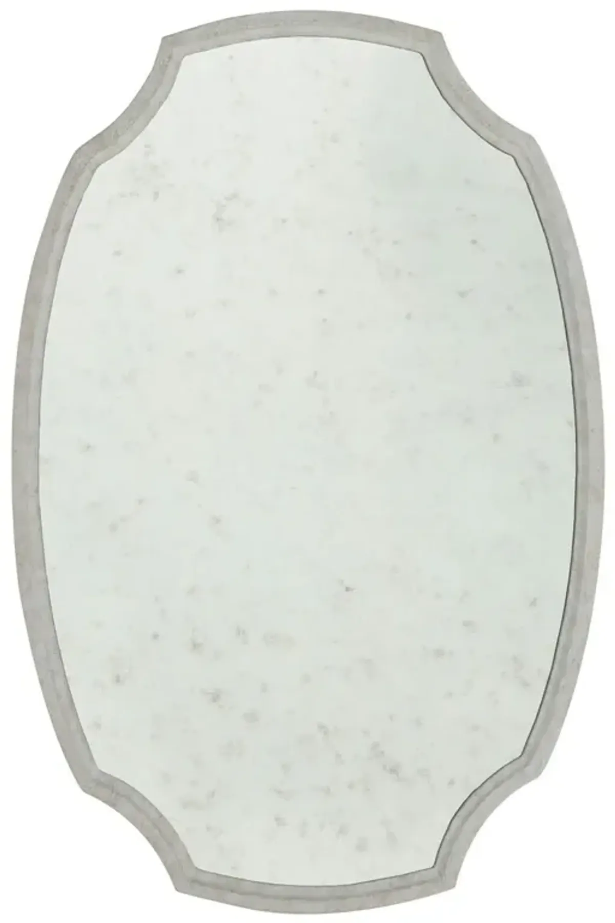 Margot Wall Mirror, Textured White