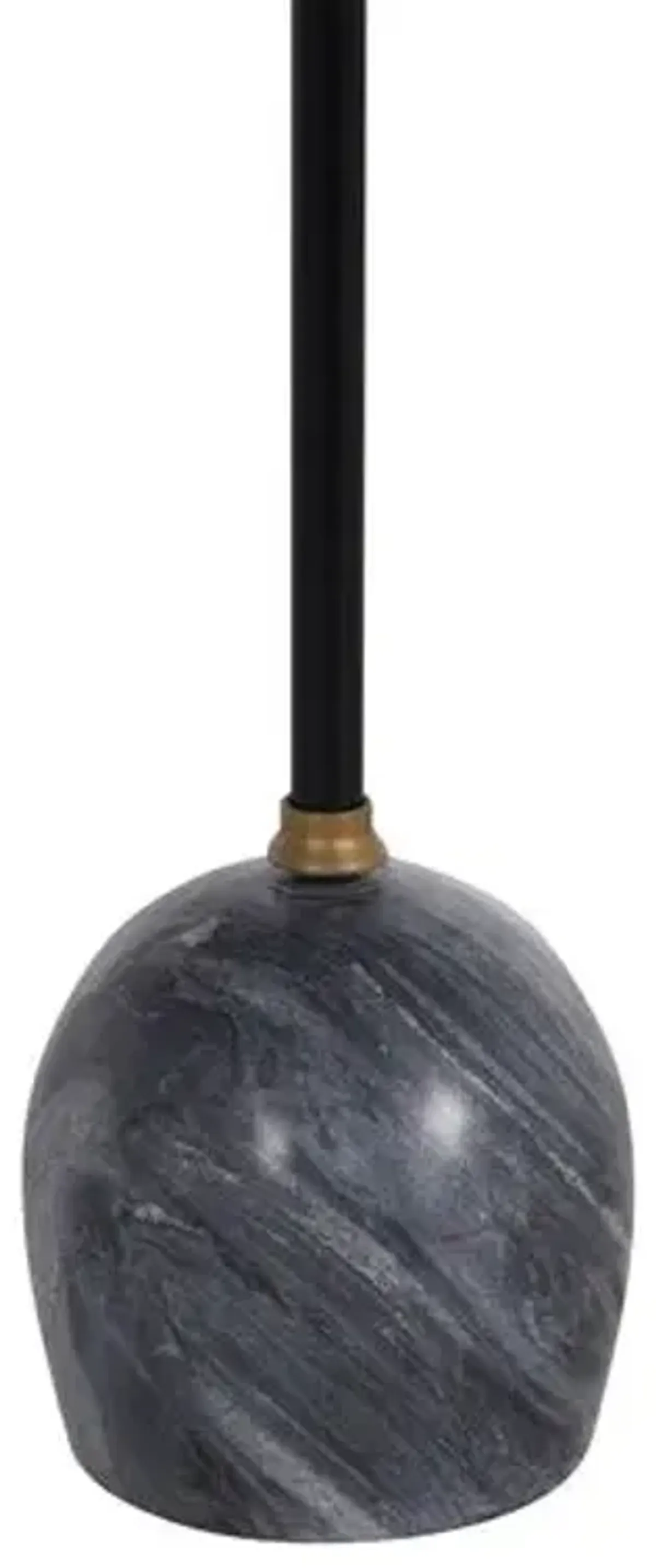 Neil Marble Drinking Table - Black - Gabby