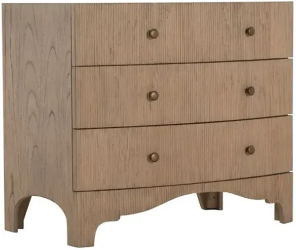 Princeton 3-Drawer Chest - Gabby - Brown