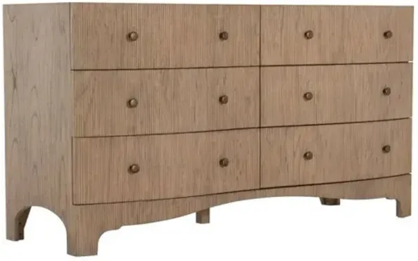 Princeton 6-Drawer Dresser - Gabby - Brown