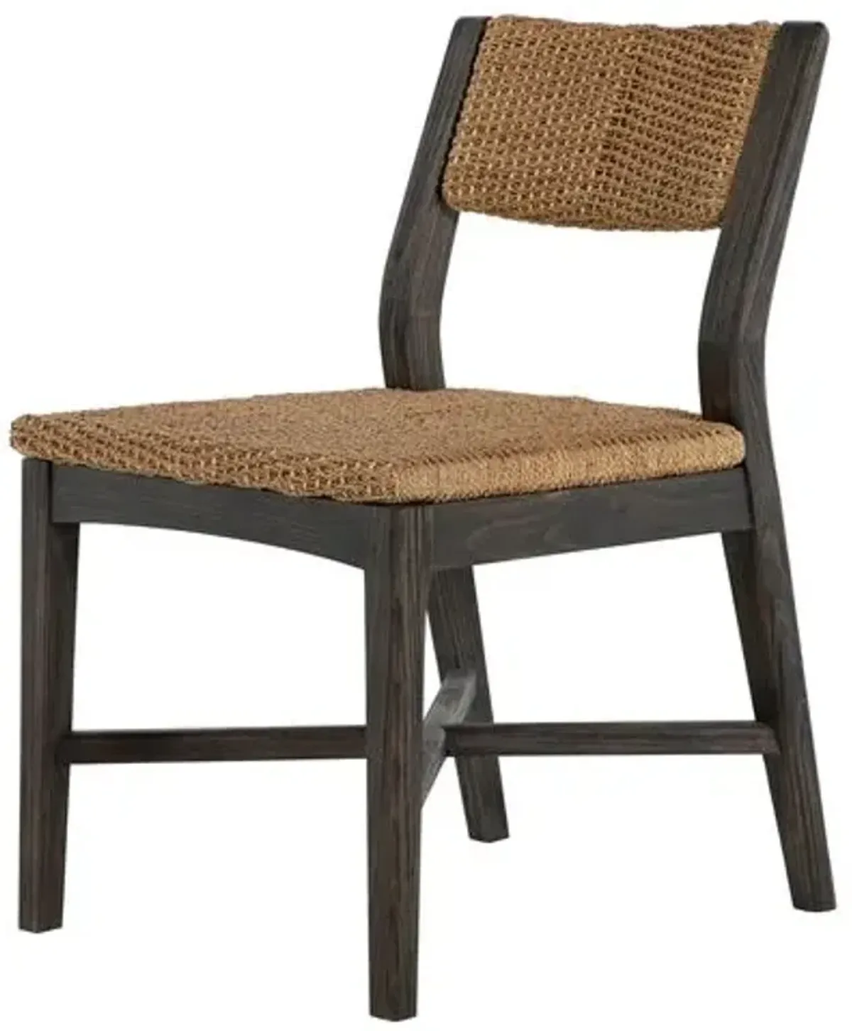 Richard Seagrass Dining Side Chair - Brown - Gabby