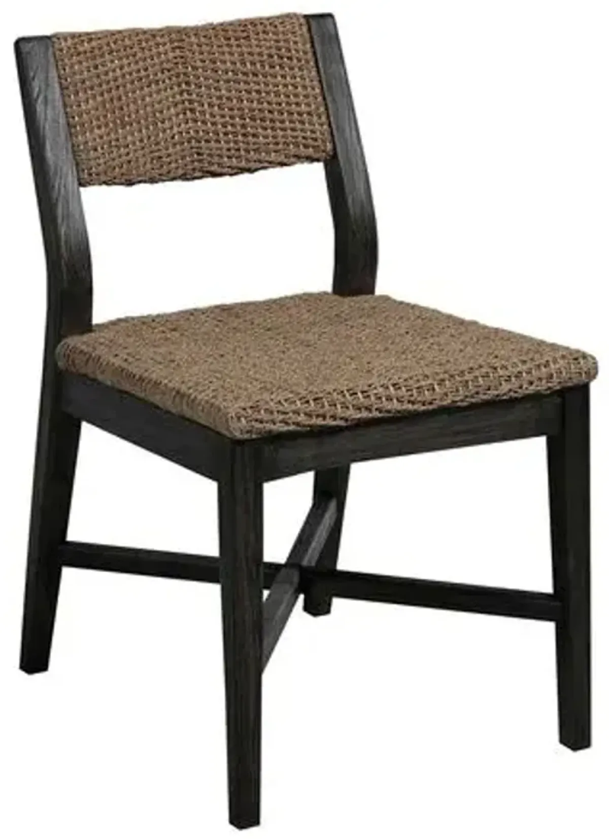 Richard Seagrass Dining Side Chair - Brown - Gabby