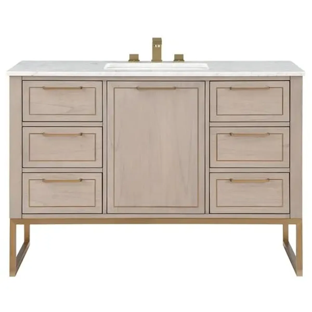 Markham 48" Single Sink Bathroom Vanity - BEMMA Design - Gray