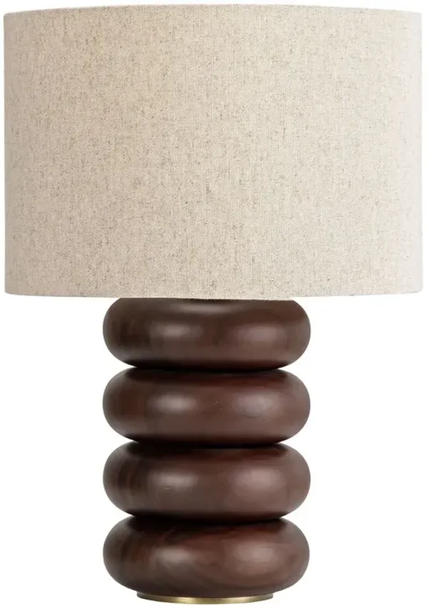 Hugo Table Lamp - Tulsi Home - Brown