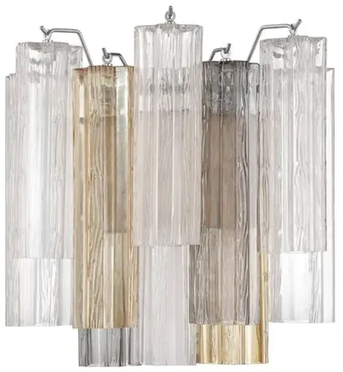 Addis 2-Light Wall Sconce - Crystorama - Clear